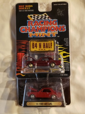 RACING CHAMPIONS MINT 1965 Ford Mustang Lot of 2 Hot Rods and Motor Trend 50th