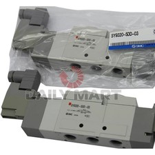 New SMC SY9320-5DD-03 SY7000 Sol Rubber Seal Solenoid Valve 0.5MPa SY93205DD03