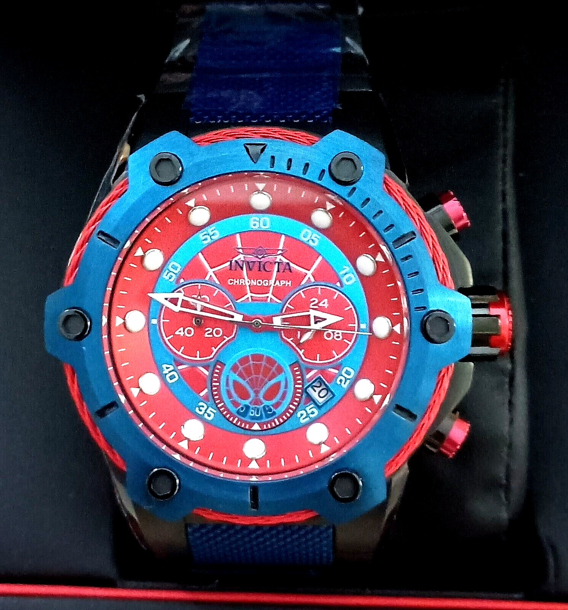 Marvel Comics Invicta 25782 52mm Speedway Spider-Man LE #2460/3000