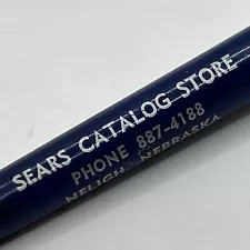 VTG Ballpoint Pen Sears Catalog Store Neligh Nebraska Ralph & Kathy Heckert