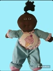 Vintage 1989 Preemie Cabbage Patch Kid Doll Black African American, Coleco,READ