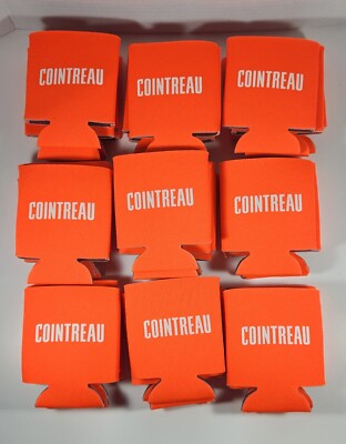 LOT OF 32 COINTREAU ORANGE KOOZIES 