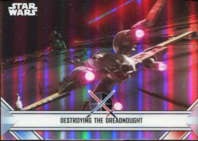 Star Wars Chrome 2020 EAW Chase Card EW-8 Destroying The Dreadnought