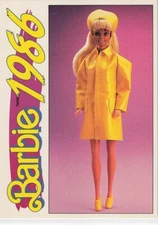 1991 Action/Panini Another First For Barbie 1986 #130 My First Barbie Fashions 