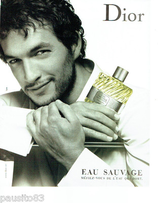 ADVERTISEMENT ADVERTISING 056 2003 Dior Eau Sauvage men's eau de toilette