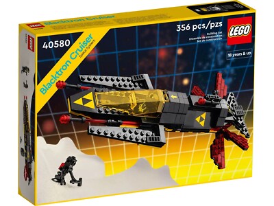 LEGO Space System 40580 Kreuzer Blacktron LIMITED EDITION Neu