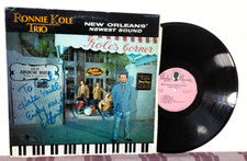 Ronnie Kole Trio – New Orleans' Newest Sound, LP 1970 JAZZ Signed Autograph