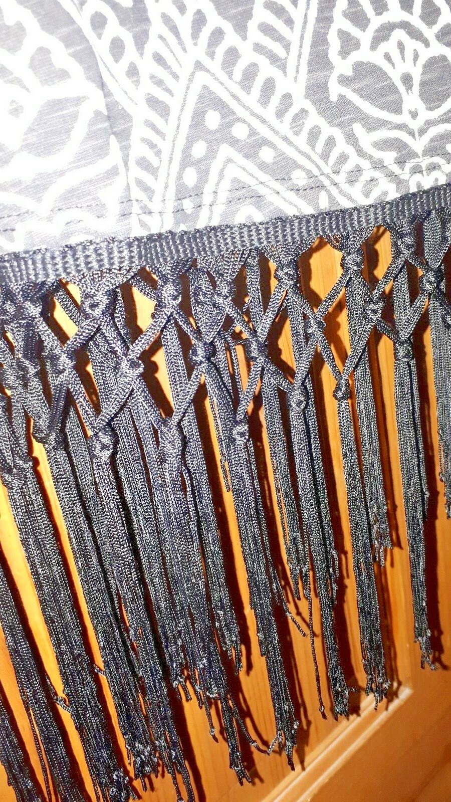 Tribal mono b/w ethnic hippie boho festival strappy fringe sun top camisole 18 image 6