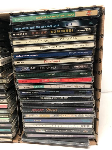 44 gebrauchte CDs komplett mit Etuis Bulk Music Old Rock CDs CD Lot Großhandel P80 - Bild 3 von 3
