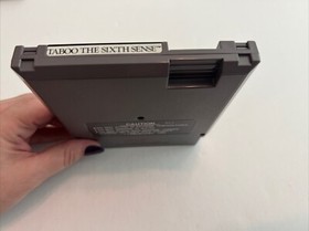Taboo The Sixth Sense Nintendo NES w/manual - Fast Free Shipping!