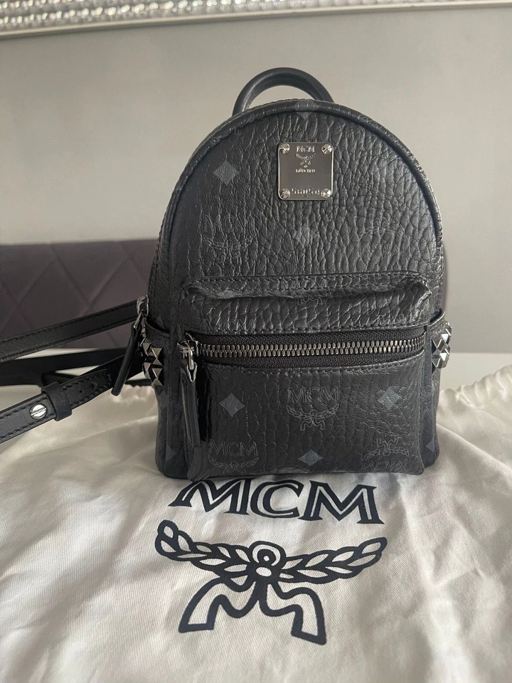mcm rucksack schwarz