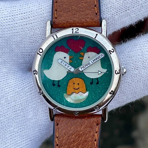 Raro Orologio da uomo Pierre Lannier X Momoko Sakura da collezione al quarzo 348/999 - Foto 7 di 10