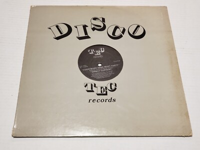 Vtg 1979 12'', 33   RPM Vinyl Direct Current   Everybody Here Must Party #59