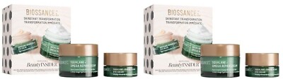 Biossance TRAVEL SET Squalane + Marine Algae EYE CREAM + Omega REPAIR CREAM x 2