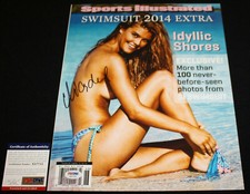 Nina Agdal signed 11x14, Sports Illustrated Swimsuit, Beckett BSA
