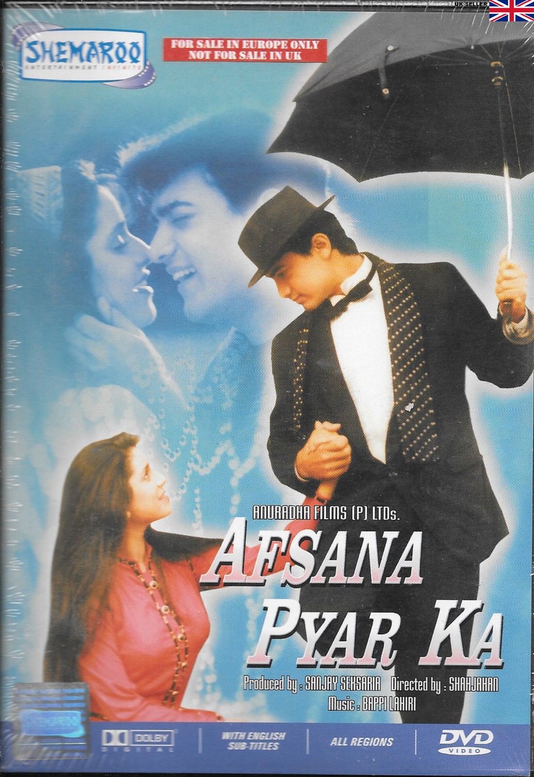 AFSANA PYAR KA - AAMIR KHAN - NEW ORIGINAL BOLLYWOOD DVD - FREE POST