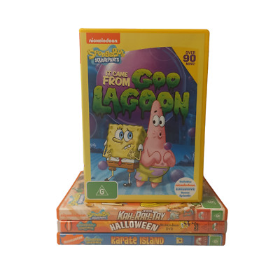 Spongebob Squarepants DVD Children Kids Family Animation Ocean Fish Adventure 