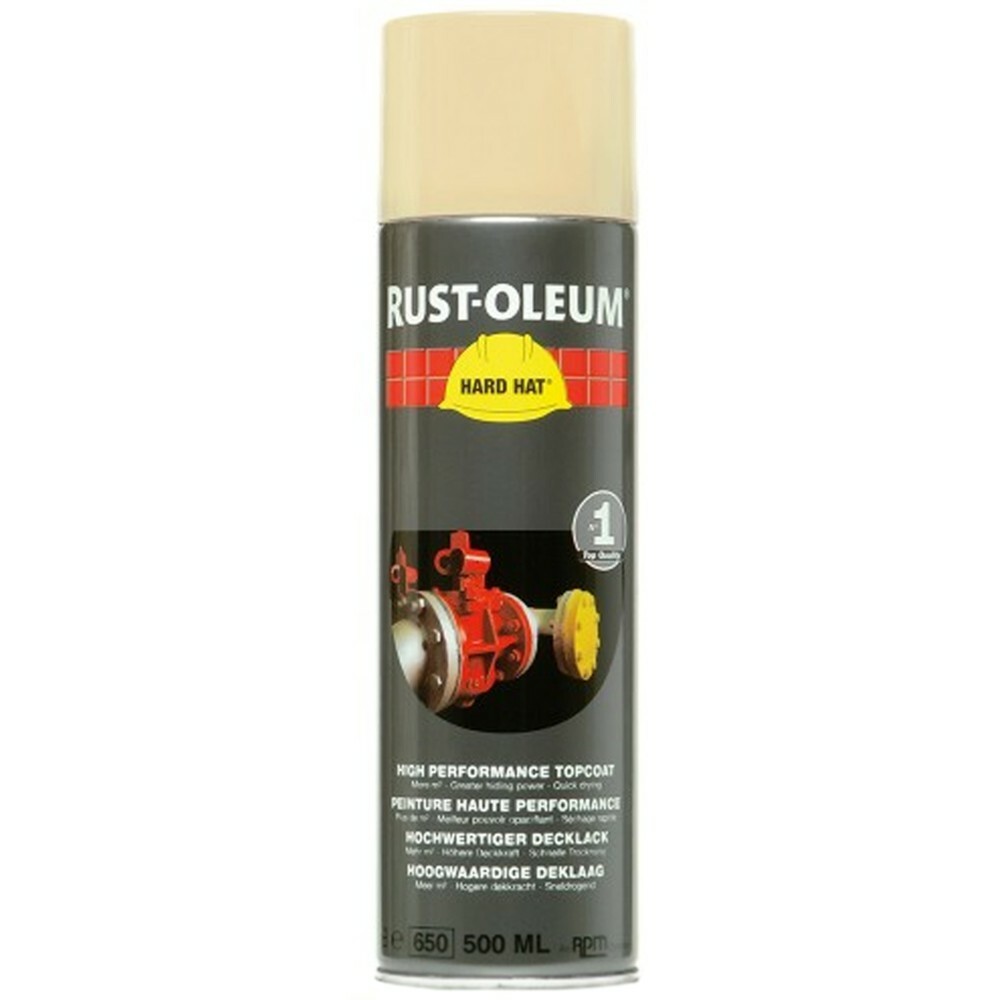 Rust-Oleum Hard Hat Top Coat Aerosol Heat Resistant Spray Can Paint 500ml  
