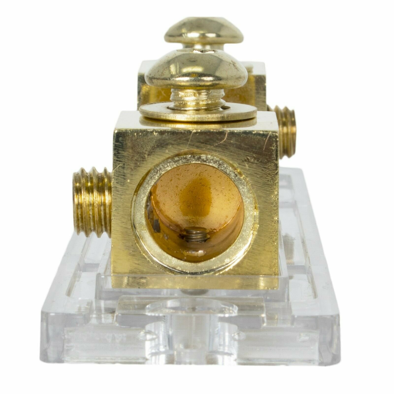 0 / 2 / 4 Gauge Inline ANL Fuse Holder Gold Series + 200A Fuse X Audio