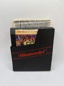 Skull & Crossbones (Nintendo Entertainment System, 1990) Cart And Manual NES