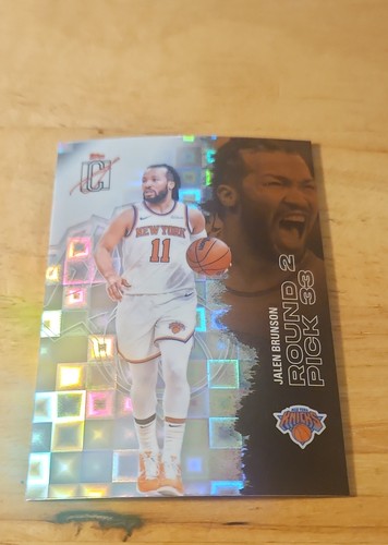 2025-26 Topps Signature Class - Chrome Jalen Brunson #58  Pandora Chrome Knicks!