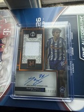 Rodrigo Mora FC Porto Match Worn Relic auto /150 Rookie Card Topps museum
