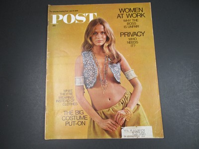 The Saturday Evening Post Magazine July 27 1968 The Big Costume Put-On