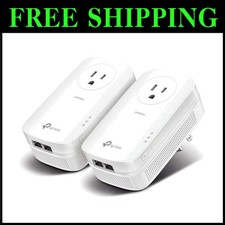 Powerline Network Adapter with Passthrough