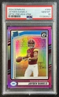 JAYDEN DANIELS PSA 10 2024 PANINI DONRUSS OPTIC #389 RATED ROOKIE PREVIEW PINK