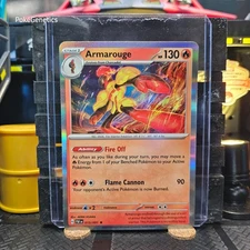 Armarouge Paldean Fates Holo Pokémon TCG 015/091 Scarlet & Violet Rare