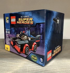LEGO 2014 SDCC Batman Classic TV Series Batmobile 0196/1000 New Sealed DC Comics