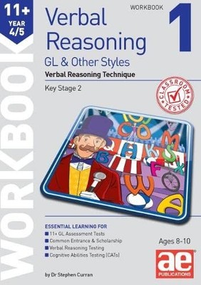11+ Verbal Reasoning Year 4/5 GL & Oth... by Turner, Jacqui Paperback / softback