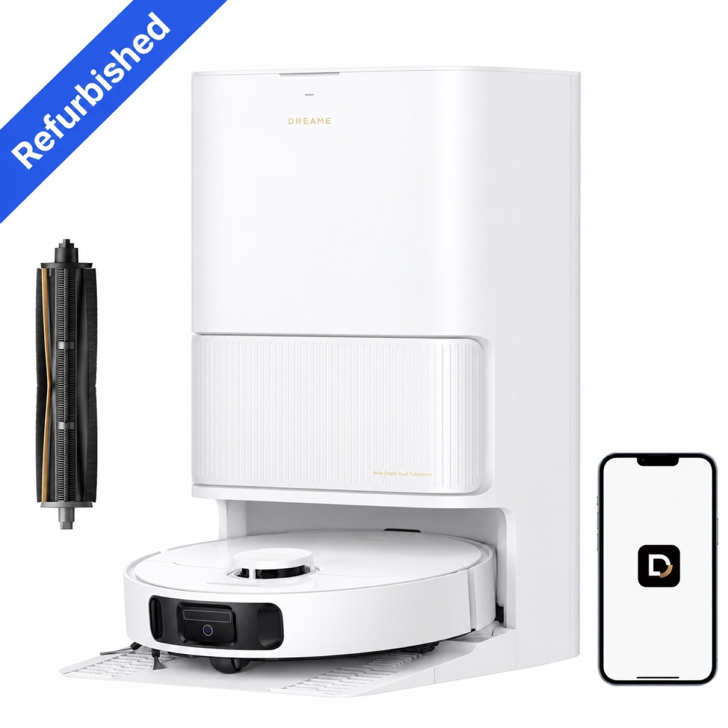 DREAME L40s Ultra CE White Robot Vacuum 13kPa｜Certified Refurbished