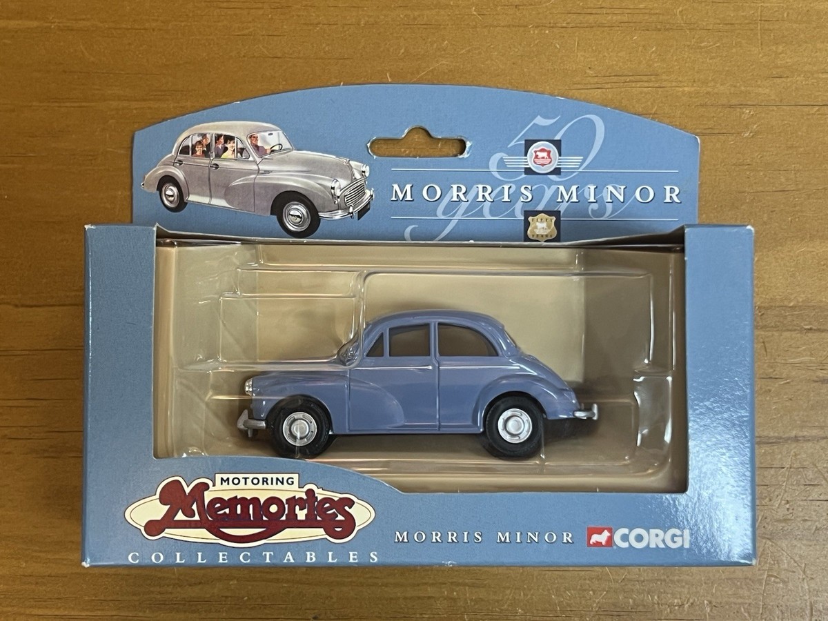 Corgi Morris Minor Motoring Memories Blue Beetle Car New In Box | eBay