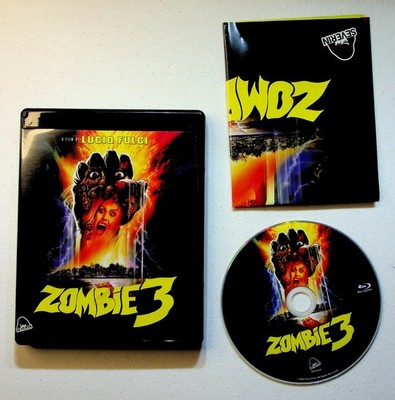 Zombie 3 Blu-ray 1988 Lucio Fulci Severin Films All Region Horror Film