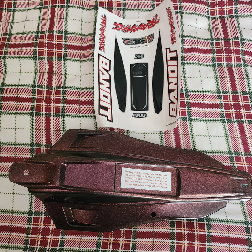 OEM Traxxas Bandit 1/10 2WD Custom Painted Body. New - Image 3 of 4