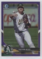 2018 Bowman Chrome Prospects Purple Refractor 87/250 Sheldon Neuse #BCP165 y0i