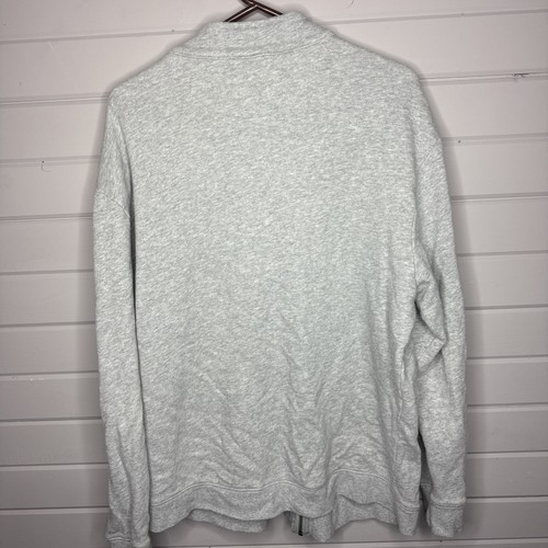 Disney Parks Mickey besticktes Sweatshirt mit durchgehendem Reißverschluss Gr. Großes Grau - Bild 4 von 4