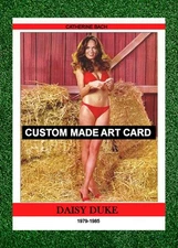 Daisy Duke Catherine Bach Custom Made ACEO Art Card Blank Back Dukes of Hazard