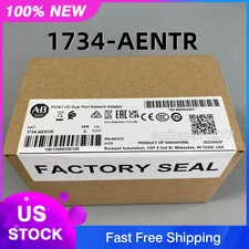 Allen-Bradley 1734-AENTR Point I/O Dual Port Adaptor Module Sealed US Free Tax