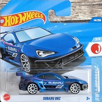 Subaru Brz Blau - Hot Wheels 2025 - J-Imports - Neu Ovp