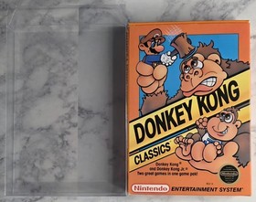 Donkey Kong Classics (Nintendo Entertainment System, NES) Cib Complete - Tested