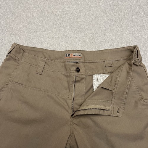 511 Tactical Edge Chino Pant Men’s 38x30 Khaki Performance Stretch Operator EDC - Picture 2 of 15