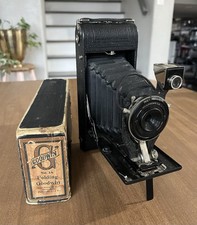 Vintage Goodwin Folding 1A Camera With Box