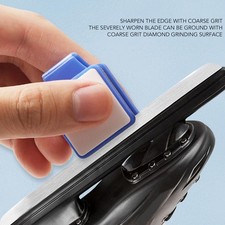 Ice Skate Blade Sharpener Double Sided Ceramic Speed Skating Gri AC