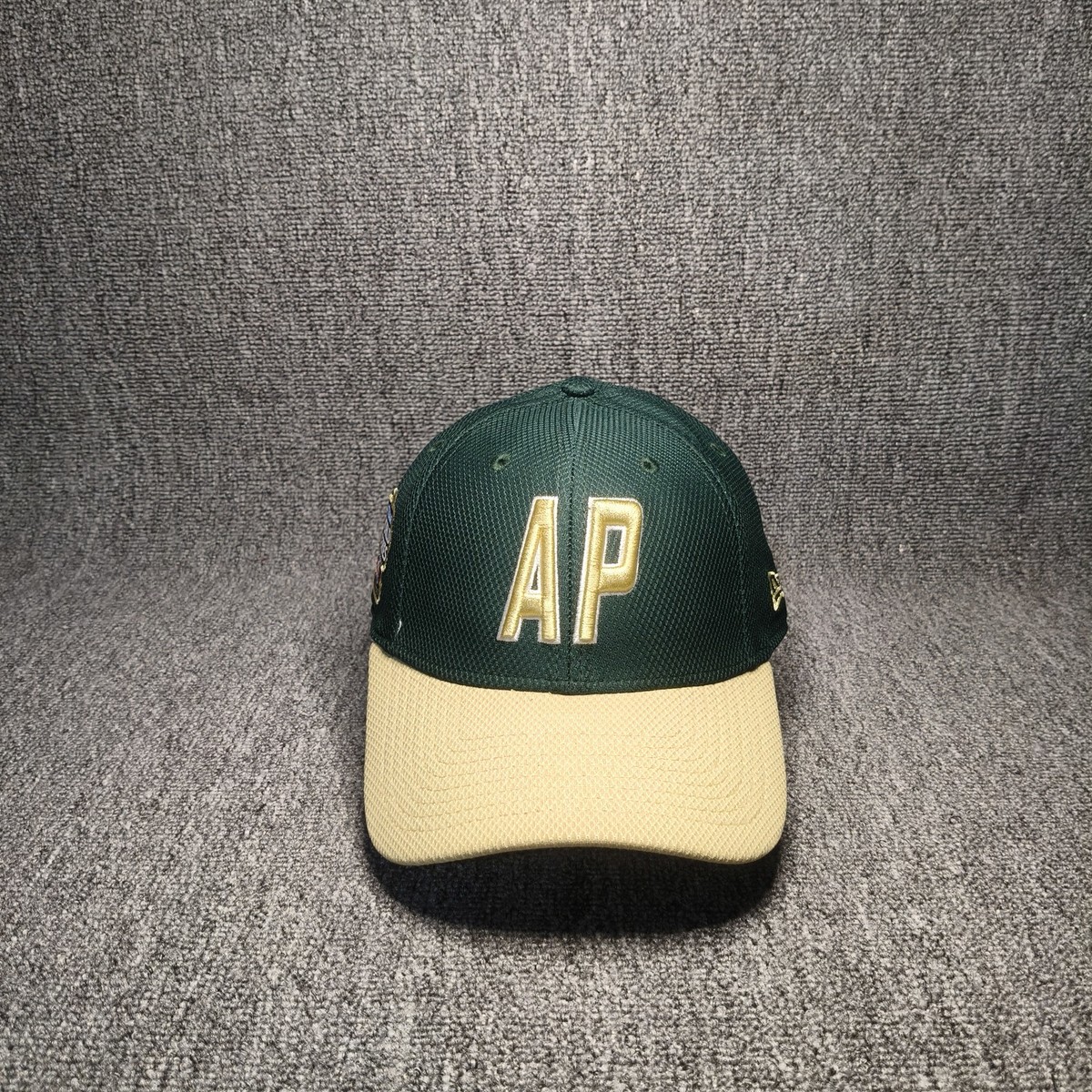 New Era Asia-Pacific AP Strapback Cap Green Gold Hat