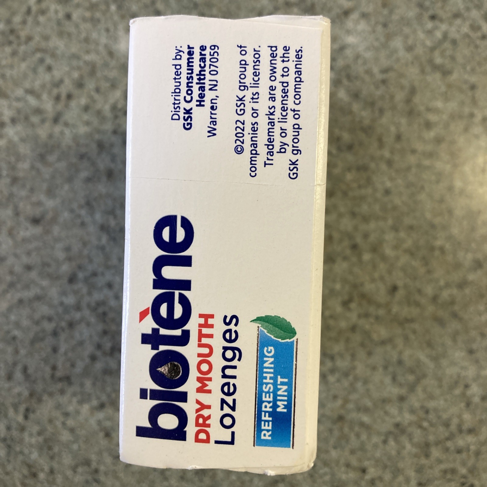 Biotène Dry Mouth Lozenges - Refreshing Mint, Pack of 27