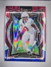 2024 Panini Select - Concourse Budda Baker #14 Red & Blue Shock Prizm