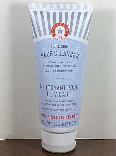 FAB First Aid Beauty PURE SKIN Face Cleanser Sensitive Skin - 56.7g/2 oz - Picture 1 of 24
