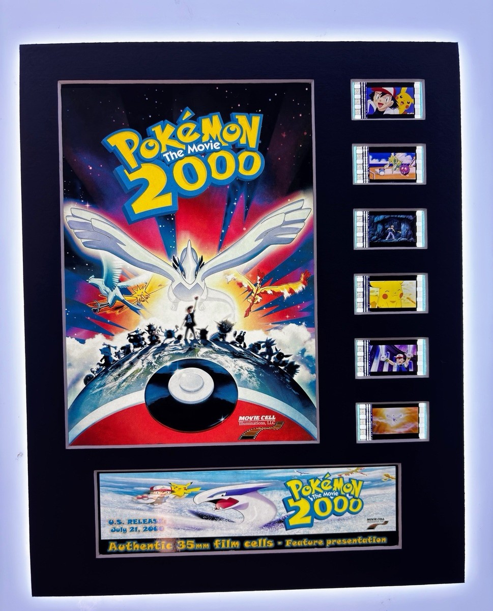 Pokemon 2000 35mm Film Cell Lighted Display , Rare - U Choose